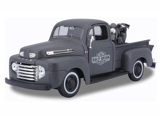 Ford F-1 PickUp "Harley Davidson" mit 1942 WLA Flathead Maisto 1:24