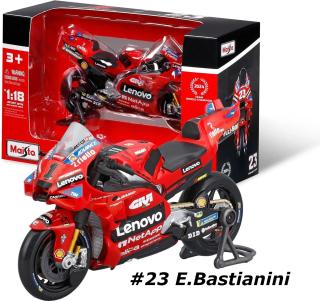 Ducati Desmosedici GP24 #23 E.Bastianini Moto GP 2024 Maisto 1:18