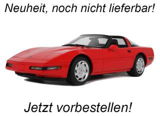 CHEVROLET CORVETTE C4 TORCH RED 1995 GT Spirit 1:18 Resinemodell (Türen, Motorhaube... nicht zu öffnen!)  Lieferbar ab Ende September 2025
