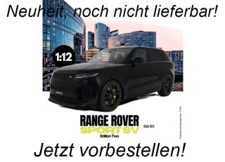 RANGE ROVER SPORT SV EDITION TWO BLACK 2024 GT Spirit 1:12 Resinemodell (Türen, Motorhaube... nicht zu öffnen!) Disponible à partir de début juin 2026