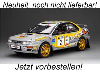 Subaru Impreza 555 1999 #2 B.Fisher/R.Kennedy Winner AA Circuit of Ireland, various SunStar Metallmodell 1:18  Availability unknown (not before Q3 2025)