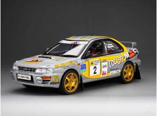 Subaru Impreza 555 1999 #2 B.Fisher/R.Kennedy Winner AA Circuit of Ireland, various SunStar Metallmodell 1:18