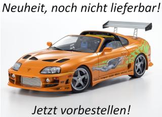 Toyota Supra Turbo "Fast & Furious" Kyosho 1:18 Metallmodell Liefertermin nicht bekannt (nicht vor 3. Quartal 2026)