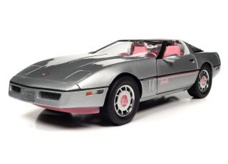 Chevrolet Corvette 1986  *Barbie* Coolest Car in Town, silver Auto World 1:18