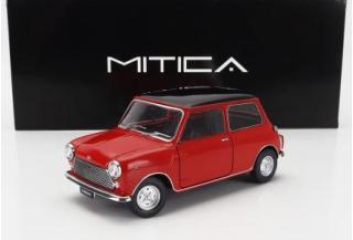 INNOCENTI MINI MK1 1966 - RED/BLACK MITICA 1:18 Metallmodell