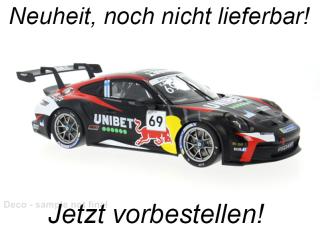 Porsche 911 GT3 Cup, Porsche Cup Zolder, 2024, #69, IXO 1:18 Metallmodell (Türen/Hauben nicht zu öffnen!) Availability unknown