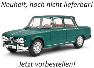 Alfa Romeo Giulia Super 1969 VERDE PINO Laudoracing 1:18 Resinemodell (Türen, Motorhaube... nicht zu öffnen!) Date de parution inconnue (pas avant le 2. trimestre 2026)