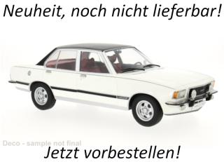 Opel Commodore B, weiss, 1972 MCG 1:18 Metallmodell, Türen und Hauben nicht zu öffnen Date de parution inconnue