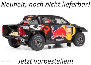 Toyota GR DKR Hilux Evo T1U, Rally Dakar, 2024, #216 S.Quintero/D.Zenz IXO 1:18 Metallmodell (Türen/Hauben nicht zu öffnen!)  Liefertermin nicht bekannt