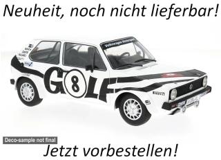 VW Golf I Gr.2, Rally Hunsrück, 1979, #8, H.Bohne/P.Diekmann MCG 1:18 Metallmodell, Türen und Hauben nicht zu öffnen  Availability unknown