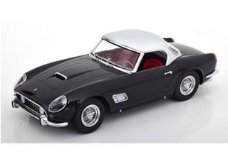 Ferrari 250 GT California Spyder 1960 schwarz/silber KK-Scale 1:18 Metallmodell (Türen, Motorhaube... nicht zu öffnen!)