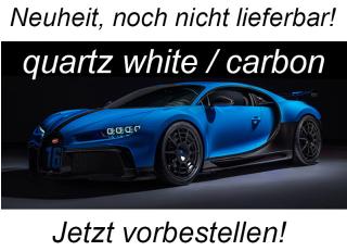 Bugatti Chiron Pur Sport (quartz white / carbon) 2021  AUTOart 1:18 Composite  Liefertermin nicht bekannt