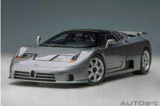 Bugatti EB 110 SS 1992 (silver) (composite model/full openings) AUTOart 1:18