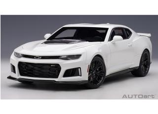 Chevrolet Camaro ZL1 2017 (summit white) (composite model/full openings) AUTOart 1:18 <br> Available from end of March 2024