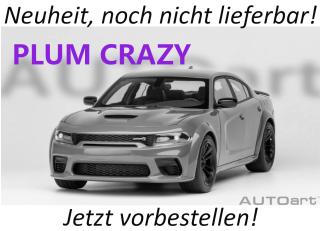 DODGE CHARGER SCAT PACK WIDEBODY (PLUM CRAZY) AUTOart 1:18 Composite  Date de parution inconnue