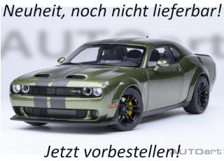 DODGE CHALLENGER SRT JAILBREAK 2022 (F8 GREEN) AUTOart 1:18 Composite  Date de parution inconnue
