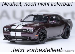 DODGE CHALLENGER SRT JAILBREAK 2022 (HELLRAISIN/PURPLE) AUTOart 1:18 Composite  Lieferbar ab Dezember 2025