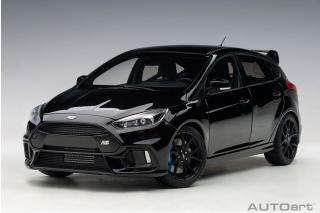 FORD FOCUS RS 2016 (SHADOW BLACK) (COMPOSITE MODEL/FULL OPENINGS) AUTOart 1:18  Lieferbar ab Juni 2024