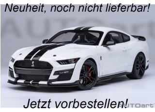 FORD MUSTANG SHELBY GT500 (OXFORD WHITE) AUTOart 1:18 Composite  Disponible à partir du 3. trimestre 2025