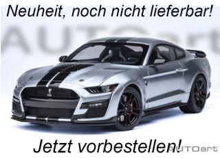 FORD MUSTANG SHELBY GT500 (ICONIC SILVER) AUTOart 1:18 Composite  Available from Q3 2025