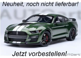 FORD MUSTANG SHELBY GT500 (ERUPTION GREEN) AUTOart 1:18 Composite  Disponible à partir du 3. trimestre 2025