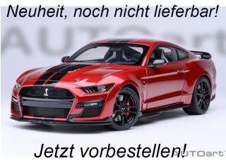 FORD MUSTANG SHELBY GT500 (RAPID RED) AUTOart 1:18 Composite  Lieferbar ab 3. Quartal 2025