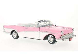 Buick Roadmaster 1957 pink/weiß MotorMax 1:18
