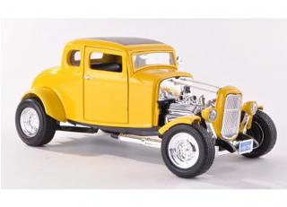 Ford Coupe 1932 gelb MotorMax 1:18