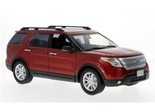 Ford Explorer XLT 2015 rot MotorMax 1:18