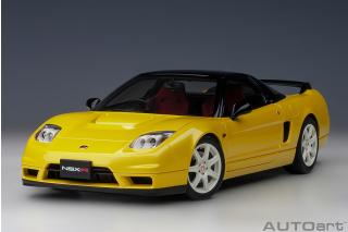 Honda NSX-R (NA2) Pearl gelb  2 doors + front/rear bonnets openings AutoArt 1:18