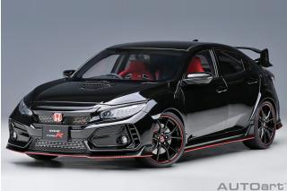 Honda CIVIC Type R (FK 8) 2021 schwarz (CRYSTAL BLACK PEARL) (composite model) AUTOart 1:18