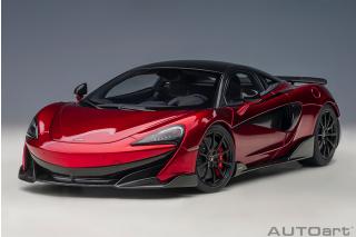 McLaren 600LT 2019 (vermillion rot) (composite model/full openings) AUTOart 1:18 Composite