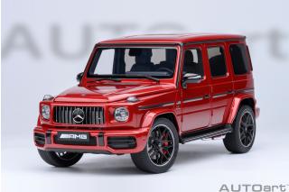 Mercedes-AMG G63 2019 designo cardinal red metallic (composite model/full openings, total 6 openings) AUTOart 1:18
