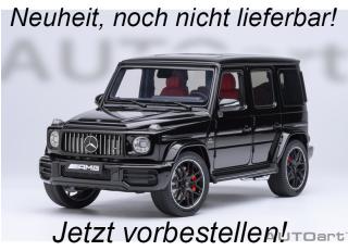 Mercedes-AMG G63 2019 black (composite model/full openings, total 6 openings) AUTOart 1:18  Lieferbar ab August 2025
