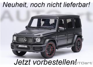 MERCEDES-AMG G63 2019 (DESIGNO NIGHT BLACK MAGNO) AUTOart 1:18 Composite  Disponible à partir du 3. trimestre 2025