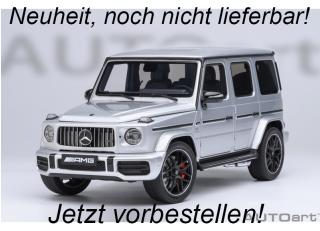 MERCEDES-AMG G63 2019 (IRIDIUM SILVER) AUTOart 1:18 Composite  Available from August 2025