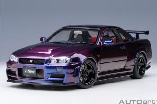 NISSAN SKYLINE GT-R (R34) Z-TUNE (MIDNIGHT PURPLE) AUTOart 1:18 Composite