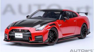 NISSAN GT-R (R35) NISMO 2022 SPECIAL EDITION (VIBRANT RED) AUTOart 1:18 Composite