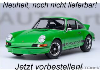 Porsche 911 Carrera 2.7 RS (Viper Green/black Stripes)   AUTOart 1:18  Lieferbar ab Juli 2025