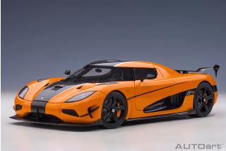 Koenigsegg Agera RS 2015 (cone orange/carbon black/ silver accents) (composite model/full openings) AUTOart 1:18