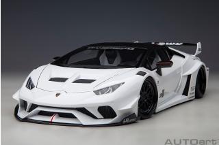 LIBERTY WALK LB SILHOUETTE WORKS HURACAN GT (WHITE)  AUTOart 1:18