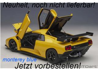 Lamborghini Diablo GT-R (monterey blue) (composite model/ full openings) AUTOart 1:18  Lieferbar ab 4. Quartal 2025