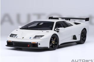 Lamborghini Diablo GT-R 1999 (impact white)  (composite model/model/full openings)  AUTOart 1:18