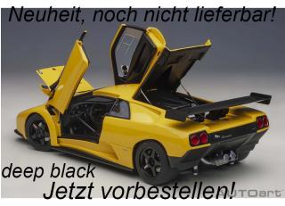 Lamborghini Diablo GT-R 1999 (deep black) (composite model/model/full openings) AUTOart 1:18  Lieferbar ab 4. Quartal 2025