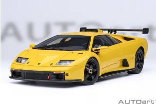 Lamborghini Diablo GT-R 1999 (superfly yellow) (composite model/model/full openings) (composite model/ model/full openings) AUTOart 1:18
