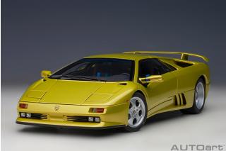 Lamborghini Diablo SE30 1993 (giallo spyder/metallic yellow) (composite model/full openings) AUTOart 1:18