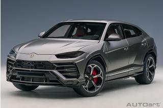 Lamborghini Urus 2018 (GRIGIO TITANS/MATT GREY) (composite model/full openings) AUTOart 1:18