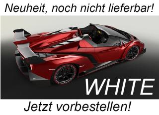 LAMBORGHINI VENENO ROADSTER (BIANCO ISIS / SOLID WHITE) AUTOart 1:18 Composite  Liefertermin nicht bekannt