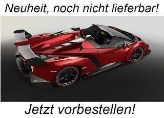 LAMBORGHINI VENENO ROADSTER (ROSSO VENENO / METALLIC RED) AUTOart 1:18 Composite  Liefertermin nicht bekannt