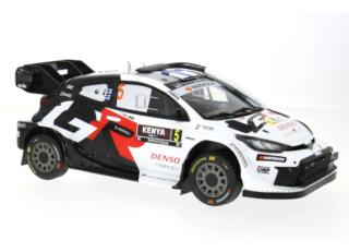 Toyota GR Yaris Rally1, Safari Rallye Kenia, 2025, #5, S.Pajari/M.Salminen IXO 1:18 Metallmodell (Türen/Hauben nicht zu öffnen!) <br> Available from September 2026